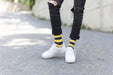 iWebCart - Men's 5-Pair Colorful Striped Socks-3059