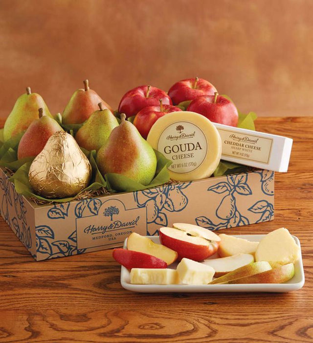 iWebCart - Classic Pears, Apples, and Cheese Gift by Harry & David
