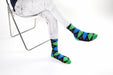 iWebCart - Men's 5-Pair Funky Argyle Socks-3005