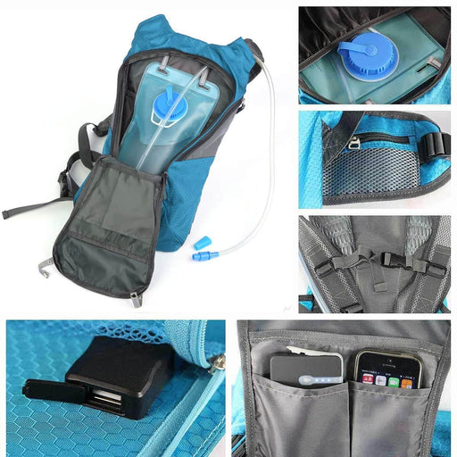 iWebCart - iWebCart - Solar Charger And Hydration Backpack