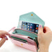 iWebCart - iWebCart - 3-in-1 Pink Smartphone Wristlet Wallet