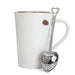 iWebCart - Heart Shaped Stainless Steel Tea Infuser Spoon